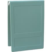 OMNIMED Omnimed® 1-1/2" Molded Ring Binder, 3-Ring, Top Open, Holds 300 Sheets, Seafoam Green 205010-SF3